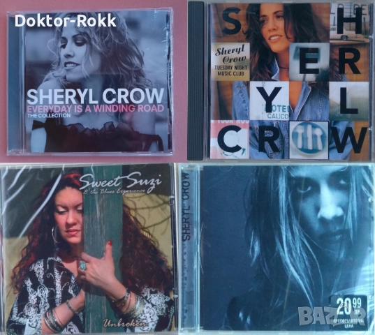 Sheryl Crow + Sweet Suzi & The Blues Experience - оригинални дискове