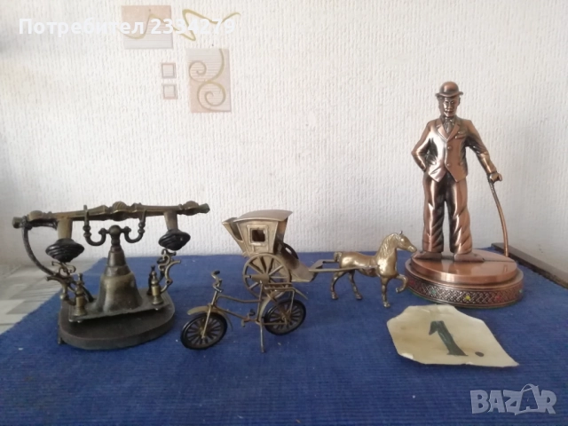 Стари бронзови, месингови фигурки-старуетки макетни. Различни автори,години, държави. , снимка 8 - Статуетки - 52478559