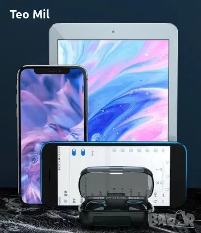 Безжични bluetooth слушалки с LED цифров дисплей - 9D стерео звук., снимка 13 - Bluetooth слушалки - 48319754