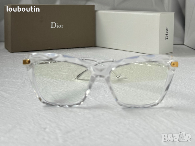 Dior прозрачни слънчеви,диоптрични рамки очила за компютър, снимка 2 - Слънчеви и диоптрични очила - 44845361