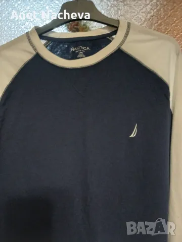 Мъжка блуза трико с дълъг ръкав , снимка 2 - Тениски - 48350173