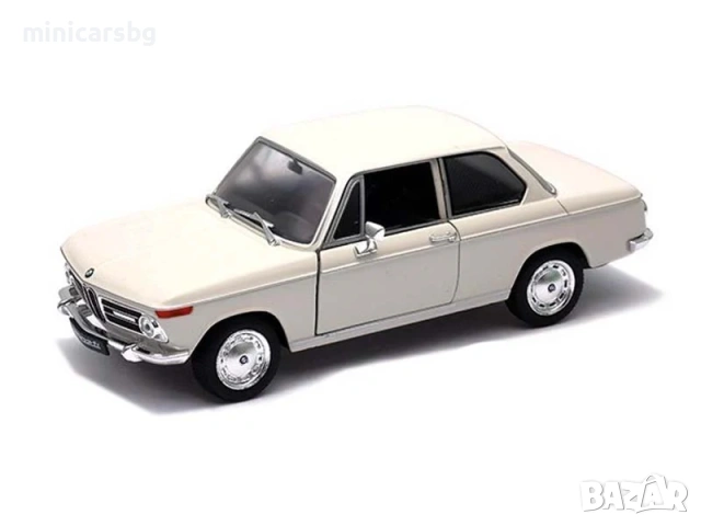 Метални коли BMW 2002TI (02 Series E10) 1:24