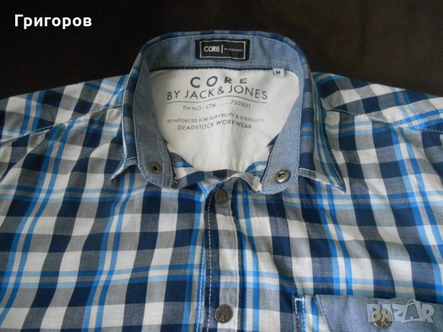 ОРИГИНАЛНА мъжка риза JACK & JONES, снимка 2 - Ризи - 32804415