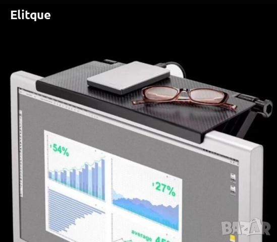 Настолна стойка за екран тип рафт, снимка 14 - Други стоки за дома - 52901554