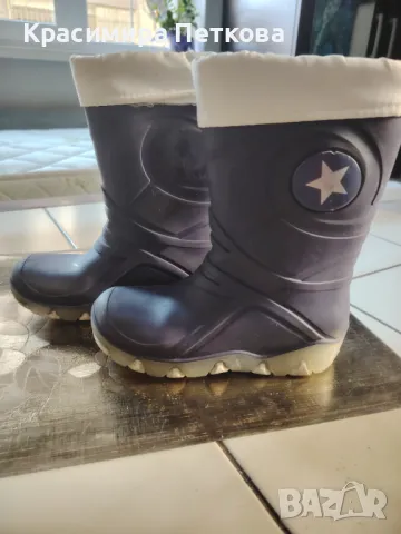 Детски гумени ботуши номер 26/27, снимка 4 - Детски боти и ботуши - 48621244