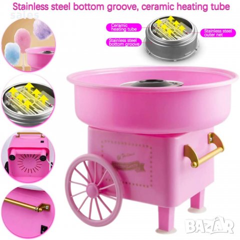 МАШИНА ЗА ЗАХАРЕН ПАМУК MINIJOY, снимка 1