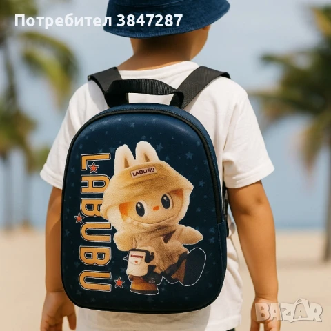 Детски раници Labubu – удобство, стил и настроение за всяко дете, снимка 5 - Раници - 51351013