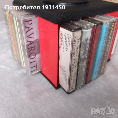 Стойка за касети/ касетник с 22 аудио касети, снимка 4 - Аудио касети - 53185043