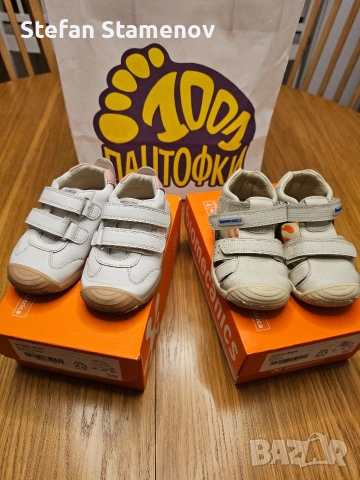 Детски сандалки за прохождане Biomecanics Sporco 23 номер, снимка 8 - Детски маратонки - 52860456