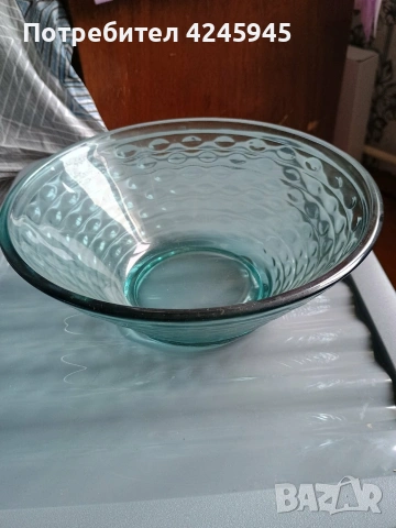 Стъклени фруктиери, снимка 5 - Сервизи - 53484272