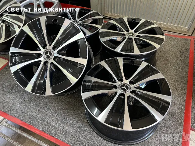 18 Цола Демо Оригинални Джанти Mercedes E Klass W212 W213 S Klass 221 222, снимка 3 - Гуми и джанти - 49584522