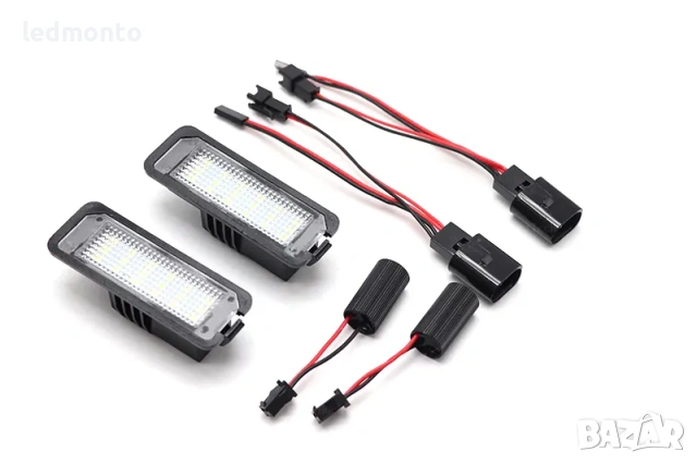 Плафони за Заден Номер Голф 4,5,6 GOLF Passat Плафони Пасат голф 4 5 6, снимка 2 - Части - 48867355