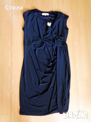 Billy and Blossom / Dorothy Perkins дамска рокля, нова, с етикет, тъмно син / navy, снимка 5 - Рокли - 28510361