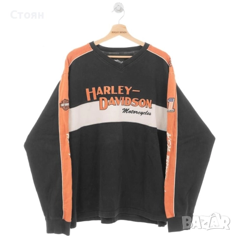 Vintage Harley Davidson Crewneck Блуза