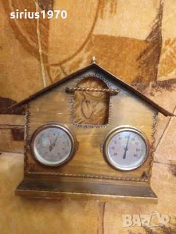 Термометър и барометър, снимка 1
