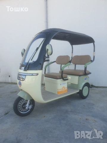 Електрическа триколка EcoWay XC с покрив, снимка 3 - Мотоциклети и мототехника - 52636495