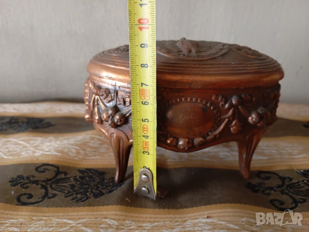 Кутия за бижута арт деко, снимка 2 - Антикварни и старинни предмети - 50936766