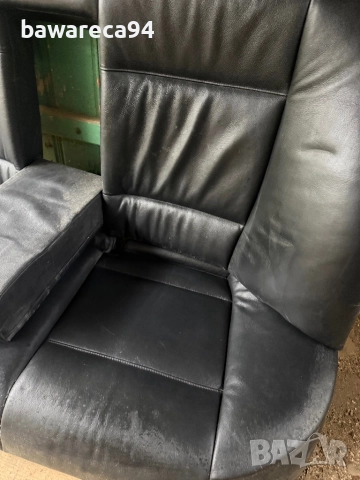 Задна седалка за BMW E46 седан,кожена, снимка 4 - Части - 52988192