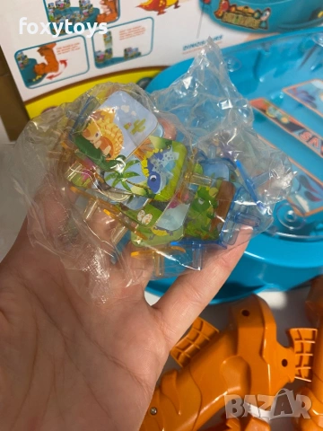 Битка Динозаври, събори мишените, топчета, снимка 6 - Игри и пъзели - 53123874