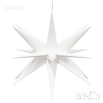 vidaXL Коледни лампи с LED, 3 бр, сгъваеми, бели(SKU:356197), снимка 4 - Други - 49323476