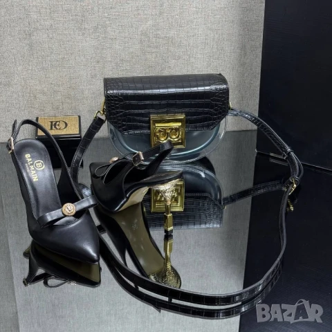 обувки на ток balmain , снимка 4 - Дамски ежедневни обувки - 50669054