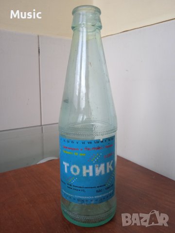 Старо стъклено шише от Тоник, снимка 1 - Колекции - 40044636