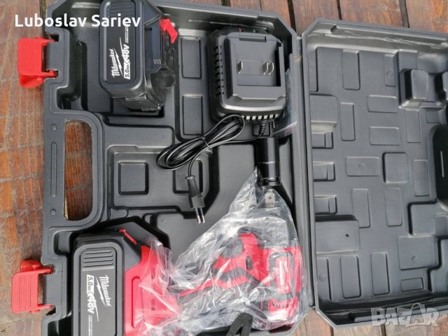 Акумулаторен безчетков гайковерт Milwawkee 48v и 24V, снимка 4 - Други инструменти - 32411939