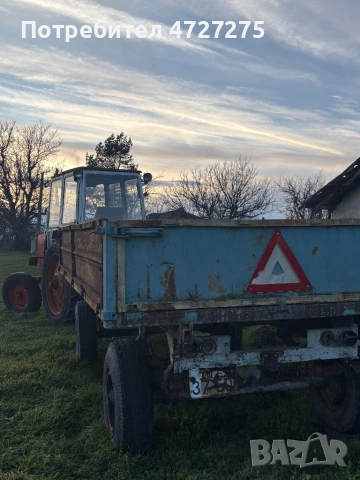 Трактор Юмз с ремърке, снимка 4 - Селскостопанска техника - 53338336