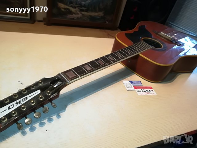 поръчана-EKO Ranger 12 Dreadnought Vintage-made in italy-внос SWISS 2606211925, снимка 13 - Китари - 33342101