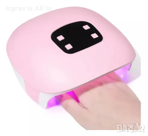 💅 Професионална UV/LED лампа за маникюр и педикюр MiNi 4s – Перфектната грижа за вашите нокти 💅, снимка 5 - Соларни лампи - 49115980