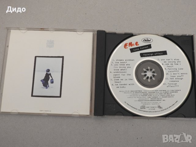 Tina Turner - Foreign Affair, CD аудио диск, снимка 2 - CD дискове - 40099451