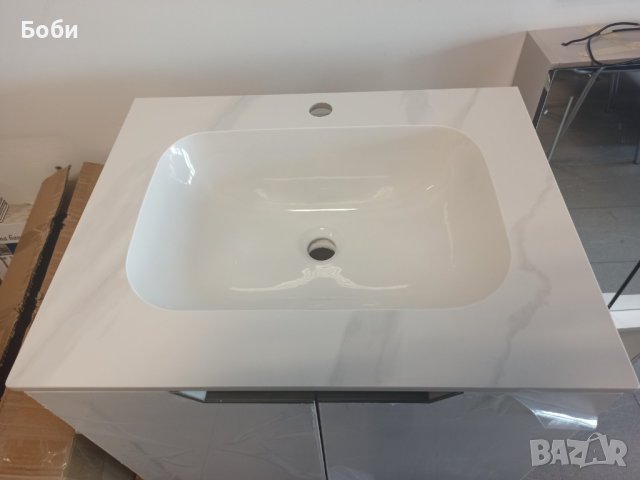 МЕБЕЛИ ЗА БАНЯ ОТ PVC, комплект, 60, 70, 80 см, снимка 7 - Шкафове - 43872134