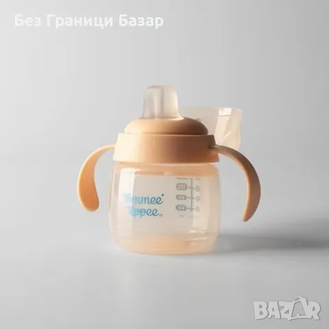 Нова 2 броя Детска чаша Tommee Tippee 150мл с мек накрайник, 4+ месеца, снимка 3 - Прибори, съдове, шишета и биберони - 49516975