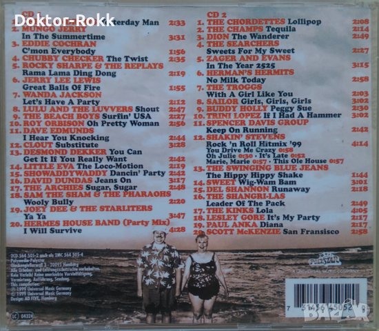 Fetenhits · Oldies (2 x CD) 1999, снимка 2 - CD дискове - 37405339