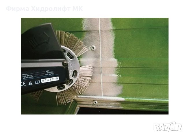 RODCRAFT Синя четка specail fine 11мм за отстраняване на боя и корозия MBX-BU.030, снимка 4 - Аксесоари и консумативи - 43987059