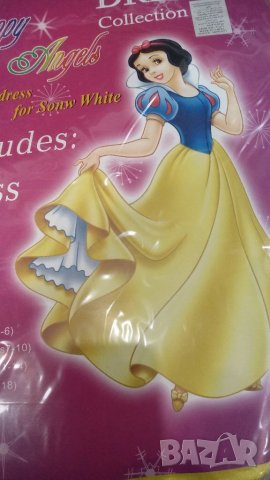 Снежанка-Детски костюм Снежанка S,М,Л размер, снимка 4 - Други - 16806303