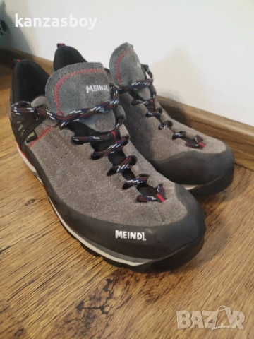 Meindl Literock GORE-TEX® Hiking Shoes Men granite - мъжки трекинг обувки 44.5, снимка 2 - Маратонки - 52309559