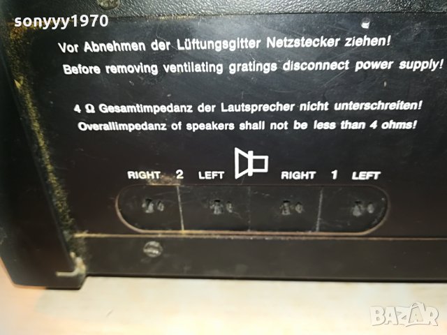 dual cv1100 amplifier-w.germany 0604211646, снимка 17 - Ресийвъри, усилватели, смесителни пултове - 32448971