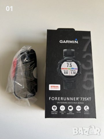 Garmin Forerunner 735XT + пулсомер Garmin HRM Run, снимка 6 - Смарт часовници - 43245476