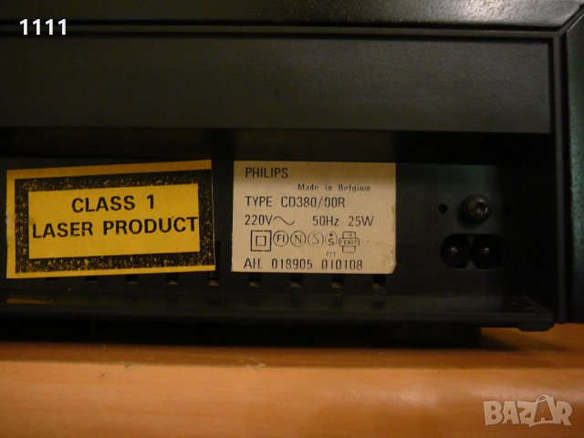 PHILIPS CD-380, снимка 6 - Ресийвъри, усилватели, смесителни пултове - 35325584