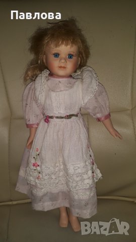 Керамична кукла момиченце, снимка 1 - Кукли - 40322398
