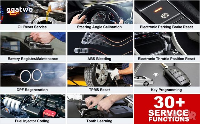 Професионална автомобилна диагностика Launch x431 V+, снимка 8 - Аксесоари и консумативи - 32107127