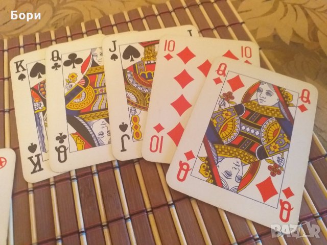 Италиански карти Modiano  Poker Disco, снимка 2 - Карти за игра - 28116081