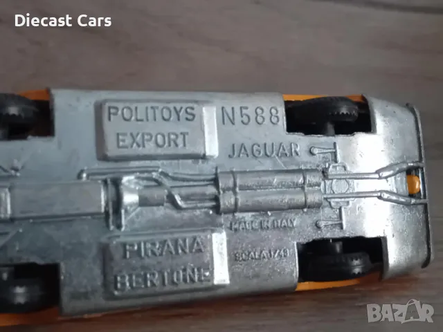 Porsche, Chaprral, Ghia, Lotus,Lancia, Iso Grifo, OSI Bisiluro, Polistil, Politoys 1:43, снимка 11 - Колекции - 50046915