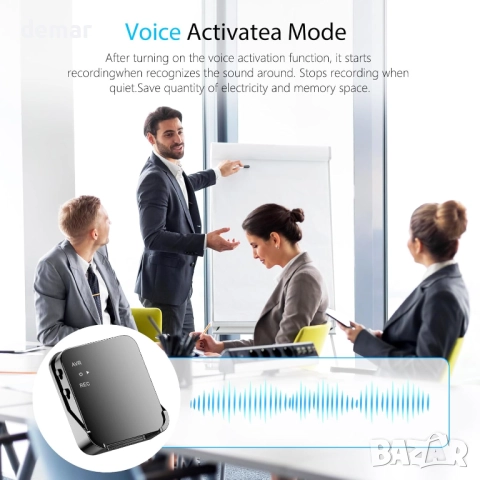 Цифров гласов рекордер, 100 GB флаш памет тип C със запис на глас, снимка 4 - Други - 51729102