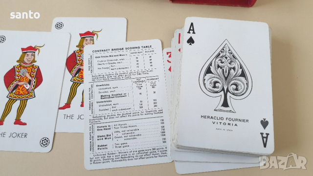 Винтиж карти  FOURNIER

, снимка 5 - Колекции - 53541797