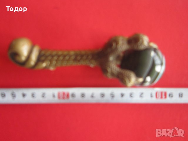 Бронзова пластика фигура орлови нокти 