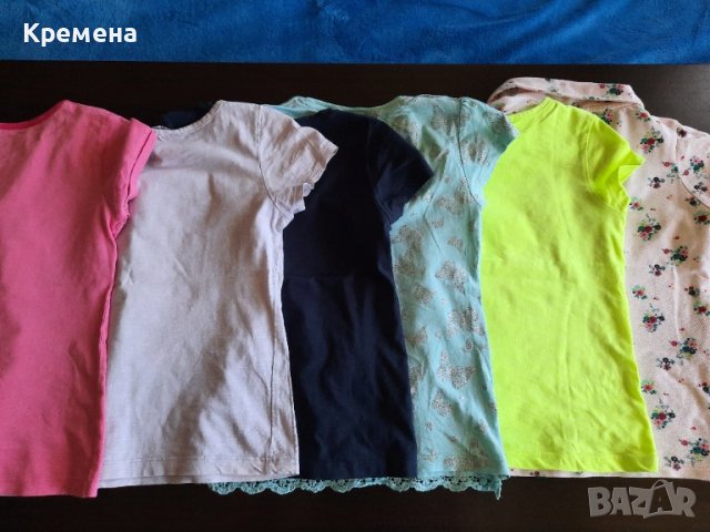 блузки за момиче, ръст 110/116, 6 бр-20лв общо, снимка 11 - Детски тениски и потници - 36810320