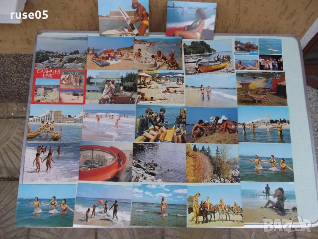Лот от 47 бр. български пощенски картички