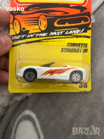 Matchbox Corvette Stingray III, снимка 2 - Колекции - 49659024